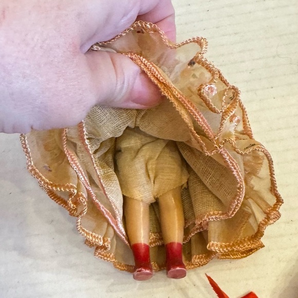 Vintage Lot of 3 Collectible Dolls 6-14" Lot Of 3 Dressed Dolls - Picture 7 of 15